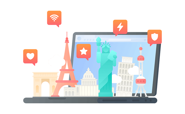 在英属印弟安海城连接到中国的代理 - 返华VPN
